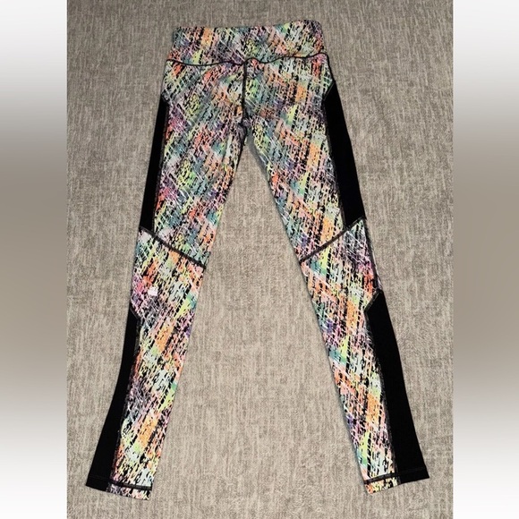VSX Victoria Secret Sport knockout leggings tight Size XS full length colorful - Picture 5 of 8
